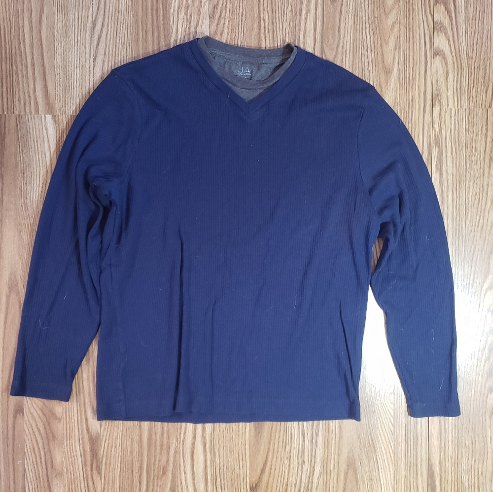 John Ashford blue long sleeved shirt size M Bundle any shirts- 3 for $8